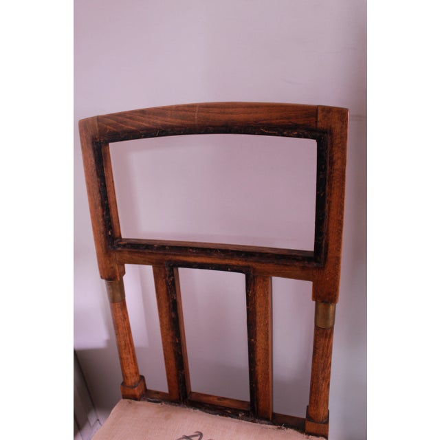 1900s English Aesthetic Movement Oak Wood Dining Chairs - Set of 4 For Sale In New York - Image 6 of 7