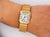 1990s Patek Philippe for Gübelin 4457/1 Double Signed 18k Gold 23mm Manual Watch For Sale In Miami - Image 6 of 18