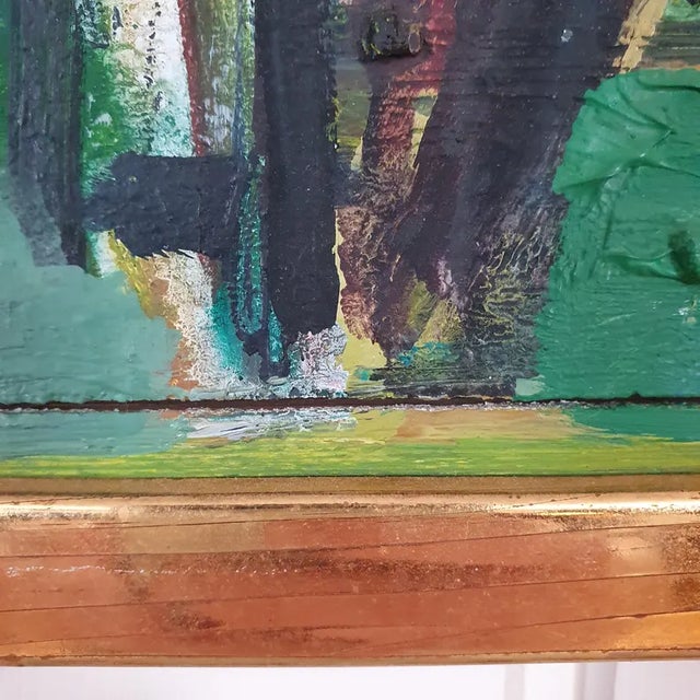 1978 Mid-Century Swedish Modernist Oil Painting by Fredrik Rohde For Sale - Image 16 of 18