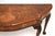 Large Antique Queen Anne Style Figured Walnut Console Table, 1900 For Sale - Image 6 of 11