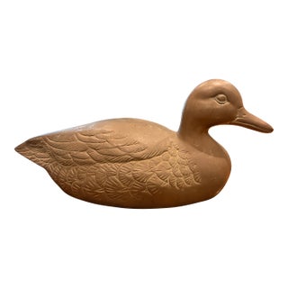 Vintage Brass Duck For Sale
