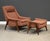 Vintage Lounge Chair and Ottoman by Folke Ohlsson for Dux For Sale In Boston - Image 6 of 11