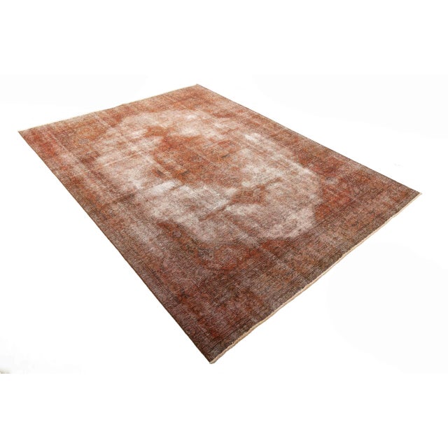 Vintage Pakistani Hand-Knotted Rug For Sale - Image 3 of 13