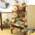 Old Hickory Tannery Tall Privacy Chair | English Hunting Dogs Fabric Design For Sale - Image 10 of 10
