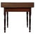 Brown 19th Century Antique Victorian Mahogany Writing Table For Sale - Image 8 of 12