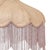 Buchanan Jute Fringed Scalloped Table Lamp, Natural/Light Pink For Sale - Image 4 of 6