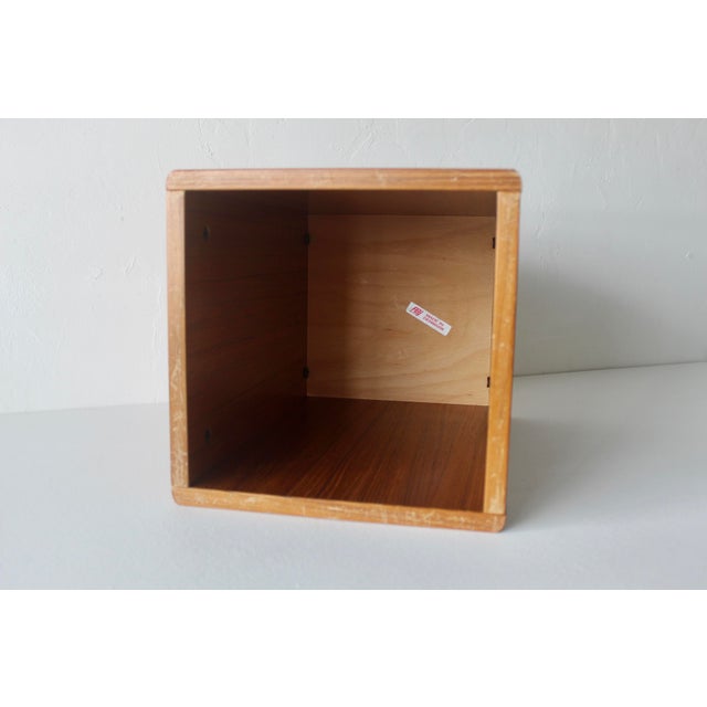 1970s FBJ Møbler Danish Scandinavian Modern Teak Pedestal Plant Stand End Side Table For Sale - Image 10 of 17