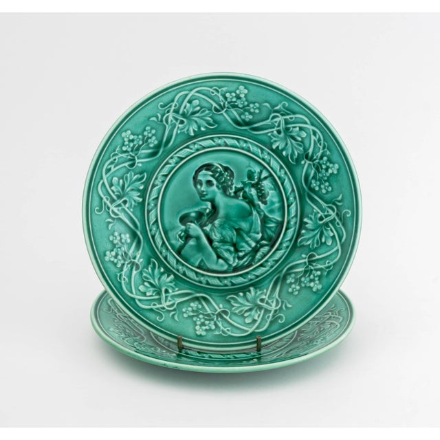 Regal & Sanejouand Majolica Tableware, 6 Pieces For Sale In New York - Image 6 of 11
