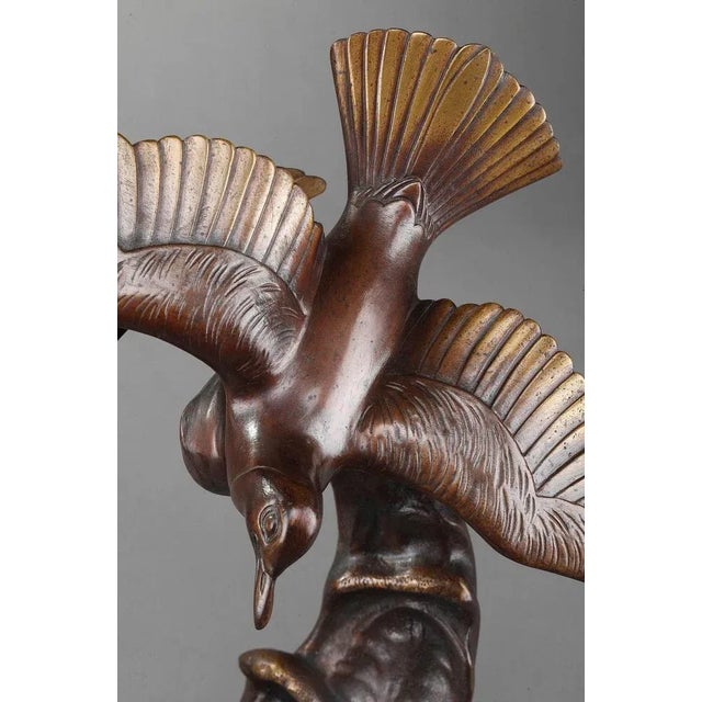 Bronze Flying Gulls Figure by Enrique Molins For Sale - Image 4 of 16