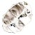 Vintage Rare Signed Sirokoro Sterling Silver Sculptural Cuff Bracelet, Finland For Sale