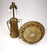 Arts and Crafts Copper and Brass Vase Table Lamp With Leaded Glass Shade, Attributed Stickley Brothers, Circa 1903 For Sale In Portland, OR - Image 6 of 9