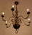 Dutch 6-Armed Chandelier with Dog Heads For Sale - Image 4 of 5