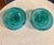 Contemporary Kosta Boda Vintage Turquoise Glass Candle Votives With Label Still On. For Sale - Image 3 of 5