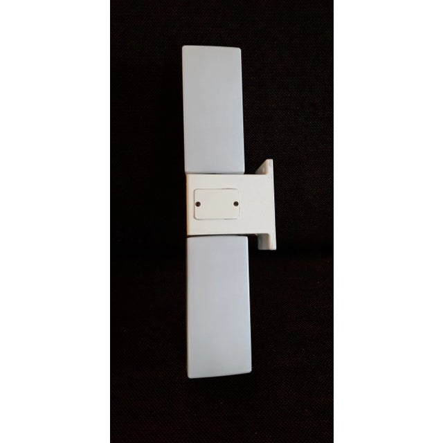 Vintage 2-Bulb Wall Lamp with Glass Shade, 1970s For Sale - Image 3 of 6