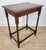 Mid-Century Modern Vintage Rectangular Country Barley Twist Side Table, 1950 For Sale - Image 3 of 18