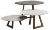 Nichi Coffee Tables by Marella Ferrera for Lithea, Set of 3 For Sale