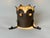 Hand-Hammered Brass Ceiling Light, 1960s For Sale - Image 16 of 18