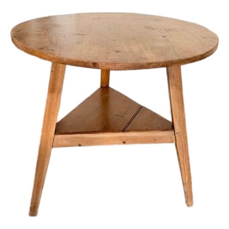 Antique Cricket Table For Sale