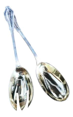 Antique Tiffany & Co Silver Plated Serving Set
