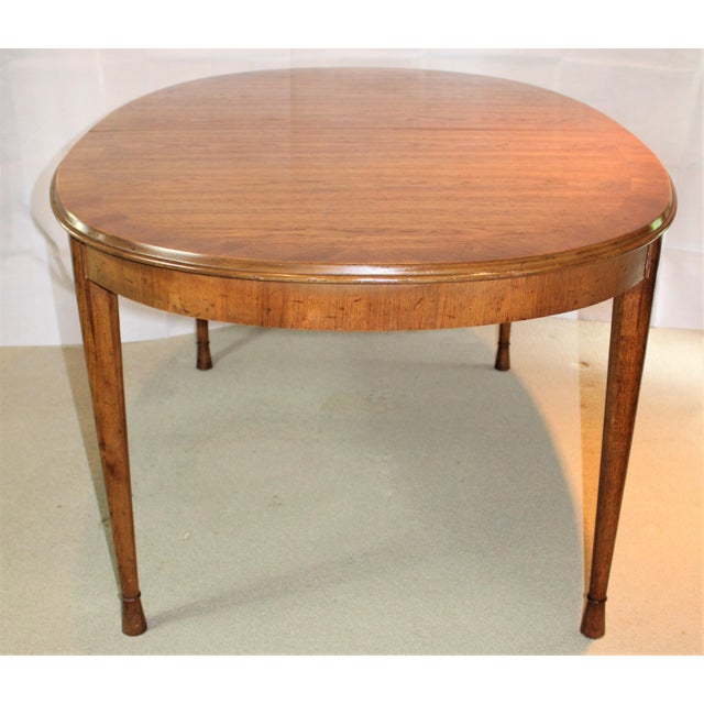 1960s Mid Century Modern Heritage Oval Dining Table | Chairish
