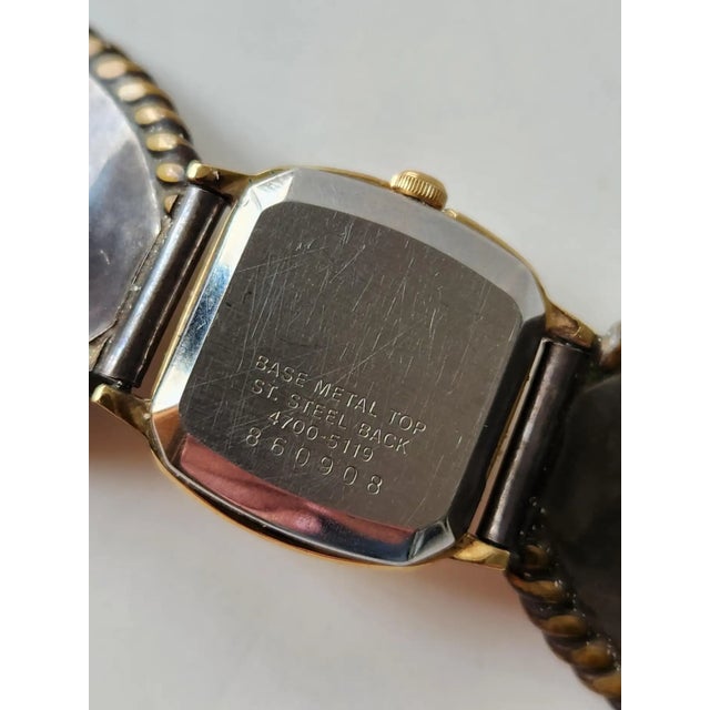 1970s Western Watch Sterling Silver Leather Band For Sale - Image 17 of 18