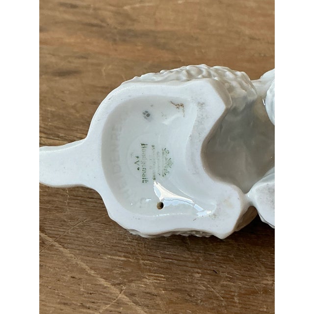 Vintage Regency Glazed Ceramic Poodle For Sale - Image 4 of 7