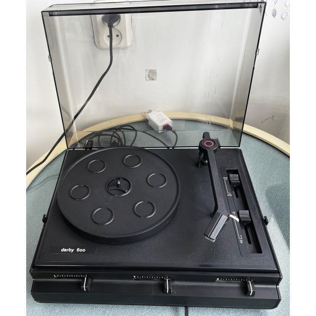 Vintage Bruns Derby 600 Turntable, GDR, 1970s For Sale - Image 13 of 14