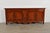 Baker Furniture French Provincial Louis XV Carved Cherry Wood Sideboard Credenza or Bar Cabinet For Sale - Image 13 of 13