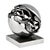 Art Deco wrought iron Mistletoe paperweight by Edgar Brandt. In French this model is called Boule de Gui. Wrought iron...