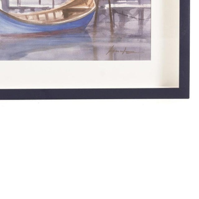 1920s António Neves, Seascape, 1920s, Watercolor For Sale - Image 5 of 6