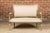 19th Century French Directoire Settee with Painted Garlands, Upholstery and Diamond Motifs For Sale - Image 5 of 12