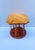 A well‑made oak side, end, or drinks table in the Art Deco design style, circa mid‑20th century. The table features a...