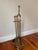 Howes-Marked Brass Fireplace Tool Set and Stand With Cannonball Andirons, Made in Usa For Sale - Image 10 of 13