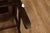 Mission Style Antique Oak Rabbit Ear Side Chair With Leather Seat For Sale - Image 18 of 18