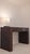 Chestnut Vintage Steamer Trunk 3-Drawer Desk by Restoration Hardware For Sale - Image 8 of 12
