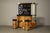 Metal Italian Burl Wood Cocktail Bar with Illuminated Back and Stools, 1970s, Set of 3 For Sale - Image 7 of 18