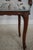 Vintage Italian Walnut Finish Vanity Bench Chair For Sale - Image 9 of 18