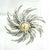 Sarah Coventry Vintage Designer Silver Pearl Brooch 1960s For Sale - Image 4 of 10