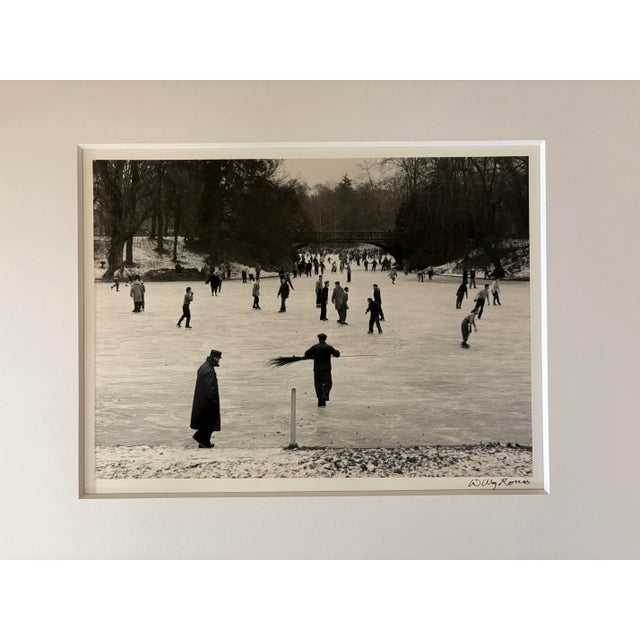 1954 Willy Ronis Lac Du Bois De Boulogne Lot 68 For Sale - Image 4 of 4