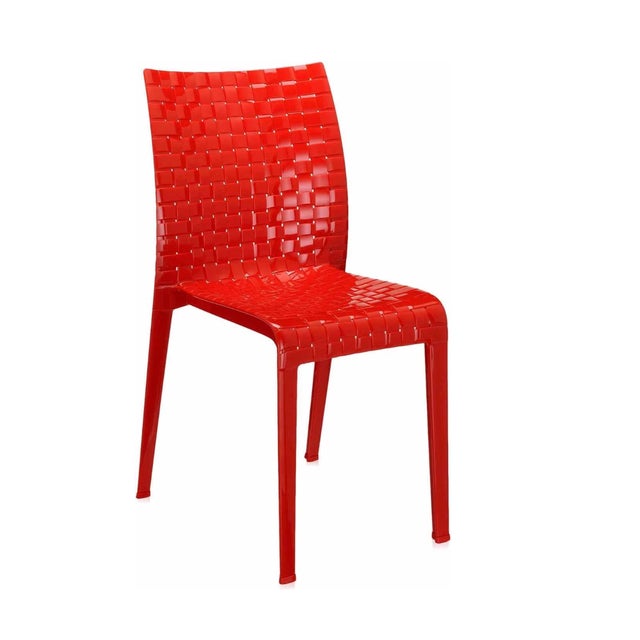 Inspired by the way pattern and texture interweave in a fabric, the Ami Ami chair (its name in Japanese literally means...