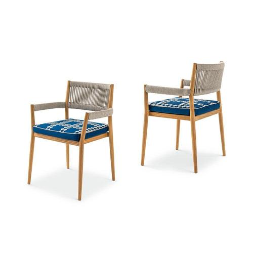 Dine Out Outside Chairs by Rodolfo Dordoni for Cassina, Set of 4 For Sale - Image 3 of 10