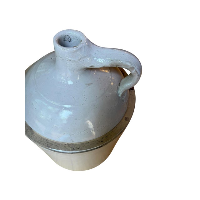 Antique Red Wing Union Stoneware 5-Gallon Shoulder Jug, Circa 1915–1936 For Sale - Image 6 of 11