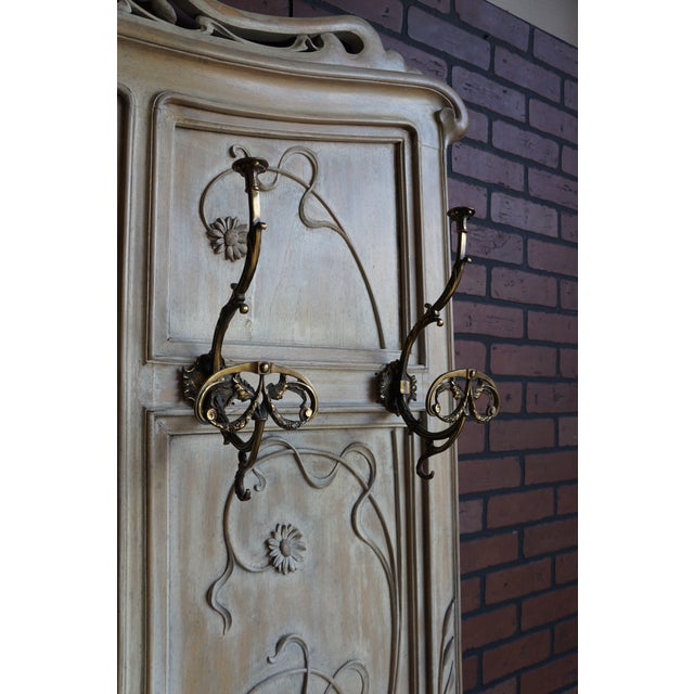 Early 20th Century Art Nouveau Hall Tree For Sale - Image 5 of 13