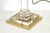 Italian Design Brass and Acrylic Glass Table Lamp by Corinne Halna, 1970s For Sale - Image 3 of 8