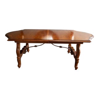 1980s Century Furniture Co Dining Room Table Rhone Valley French Provincial County For Sale