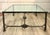 Vintage Giacometti Style Sculptural Iron & Glass Coffee Table For Sale - Image 10 of 15