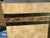 Vintage Postmodern Tessellated Stone & Glass Sculptural Console Entry Table For Sale - Image 14 of 18