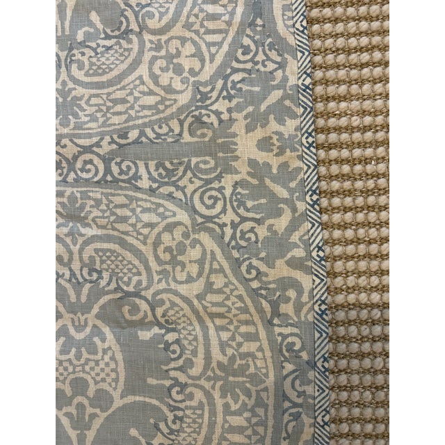 Traditional Quadrille Fabrics Table Topper For Sale - Image 3 of 3