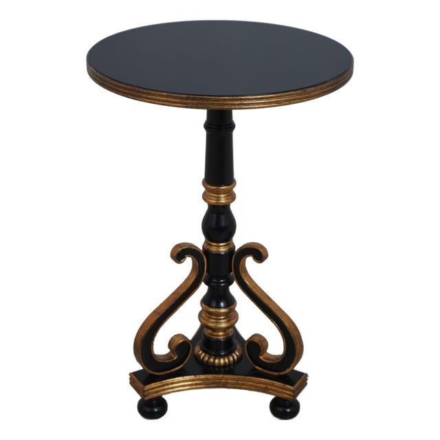 Maitland Smith Accent Pedestal Table Model 8132-30 For Sale