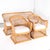 Wicker Rattan Lounge Set, 1970s, Set of 3 For Sale - Image 18 of 18